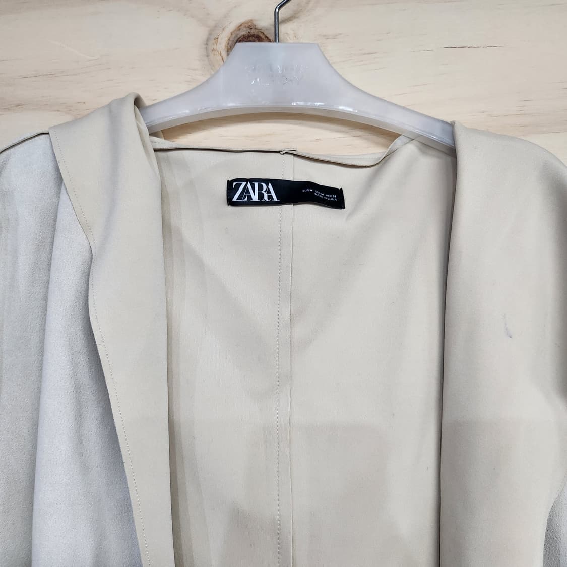 232) 자라 ZARA 스웨이드 코트 상품이미지3