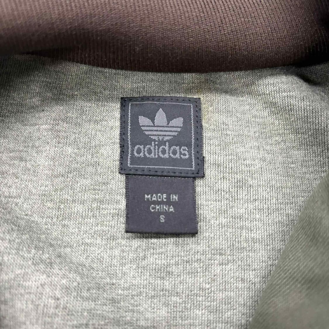 아디다스 초코브라운 핀터깔 트랙탑 희귀져지(S) 상품이미지4