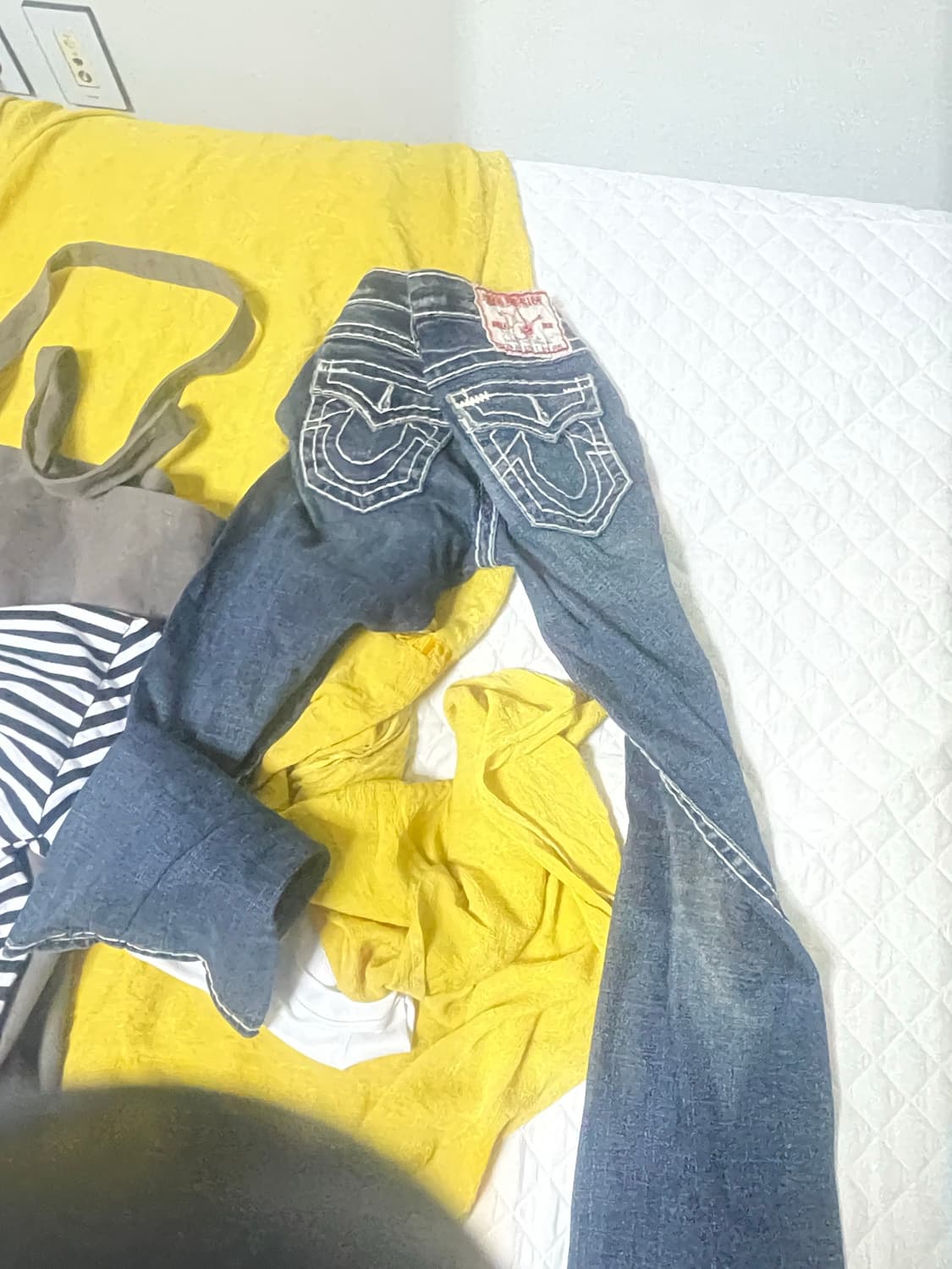 트루릴리전 트루진 28사이즈 청바지 플레어진 부츠컷  상품이미지2