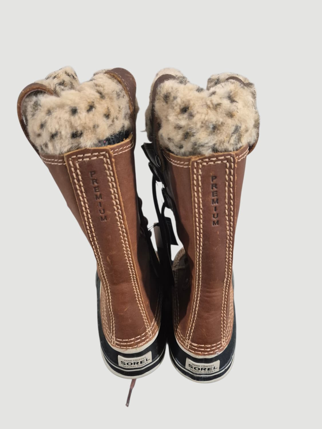 새상품[240]소렐 여자 가죽 워터프루브 방한 부츠 상품이미지4