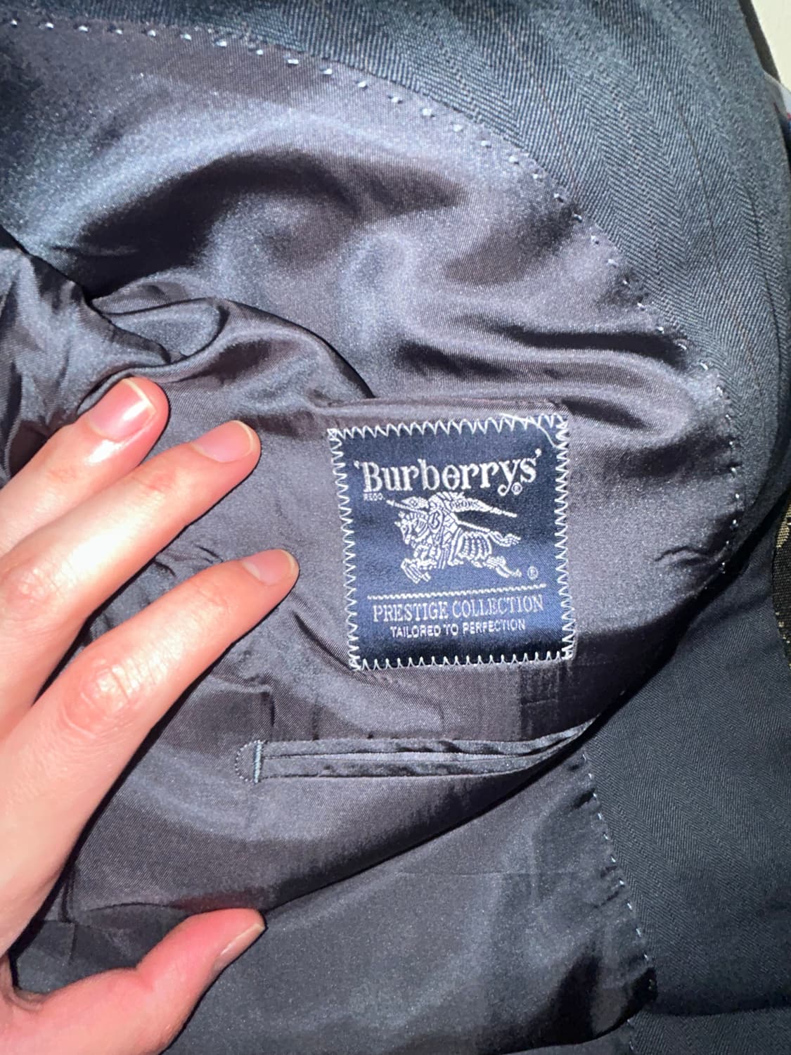 일본 버버리 블레이저(M~L) 상품이미지2