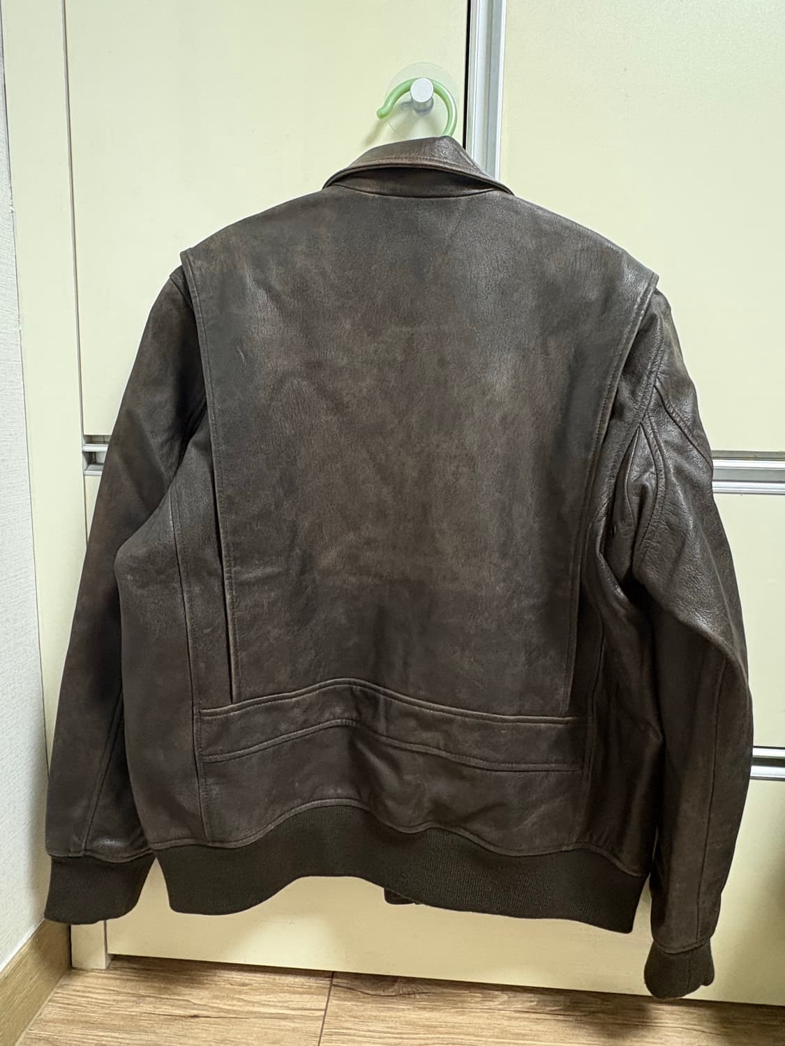 리바이스 a2 클레이튼 에비에이터 레더 자켓 M 상품이미지2