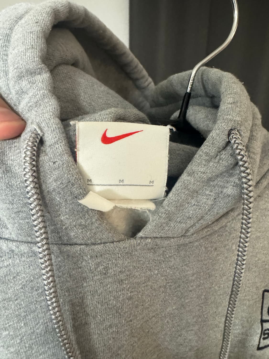 [M] 나이키x스투시 nrg 후드 그레이 상품이미지4