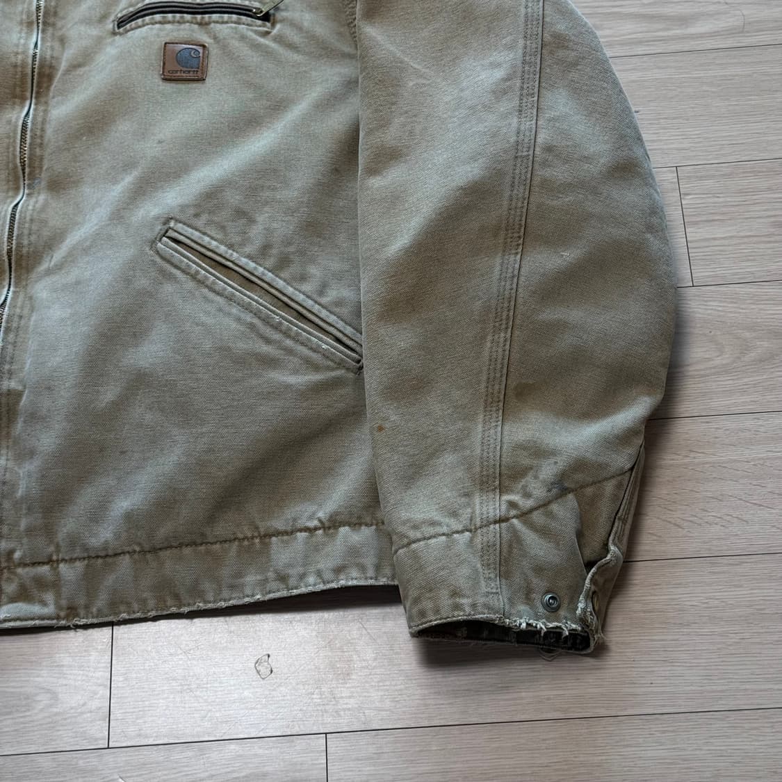 XL) 빈티지 칼하트 디트로이트자켓 J97 팝니다 상품이미지3