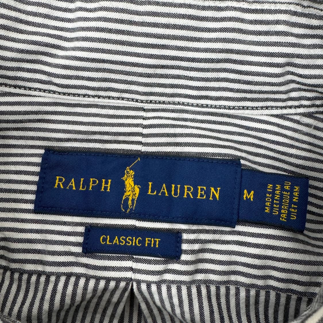 M(100) 폴로 랄프로렌 클래식핏 스트라이프 남방 셔츠  상품이미지4
