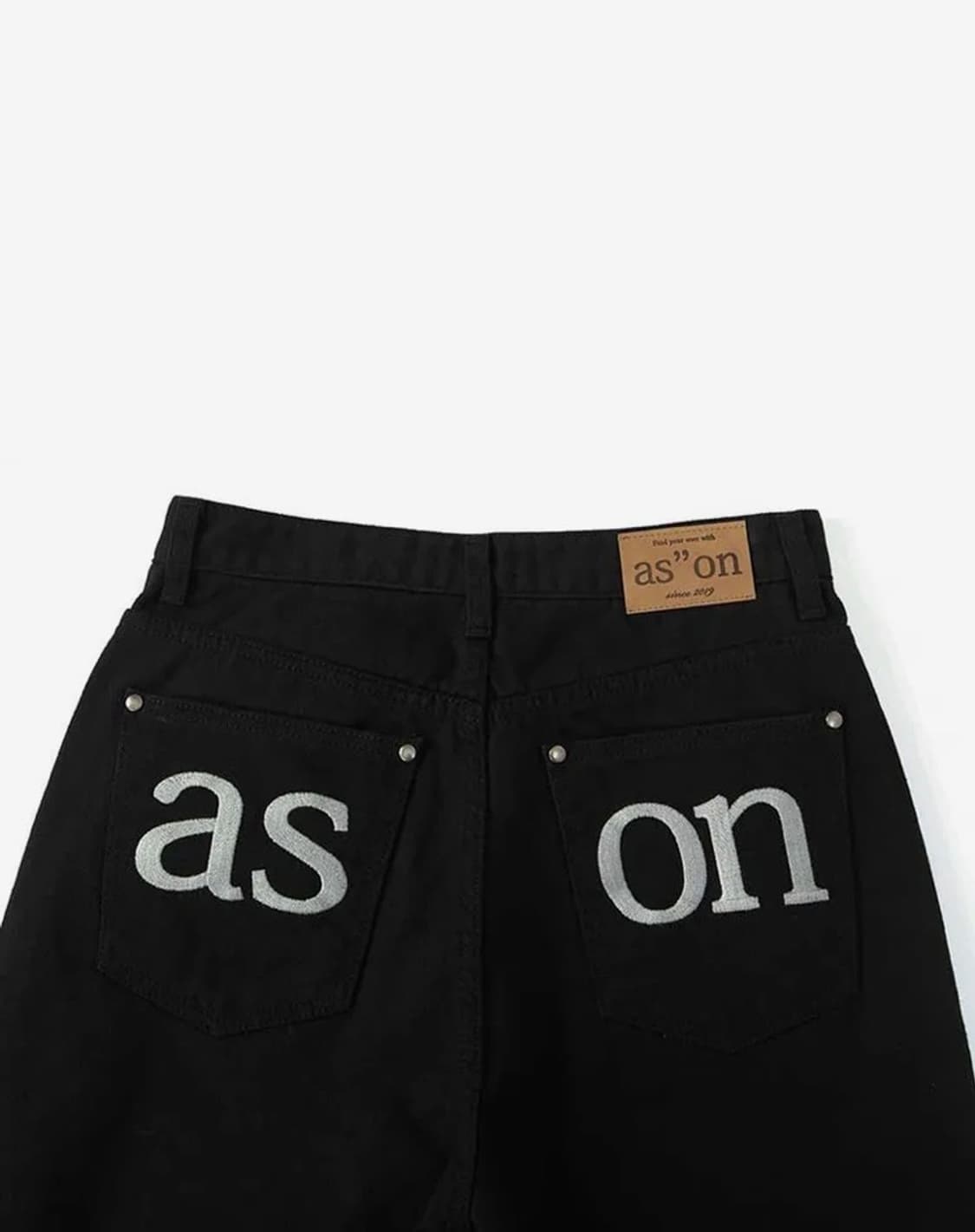 애즈온 스모그 와이드 팬츠 s 상품이미지1