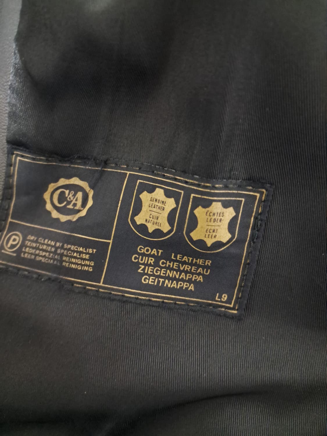 Vintage Goat Leather Jacket 상품이미지3