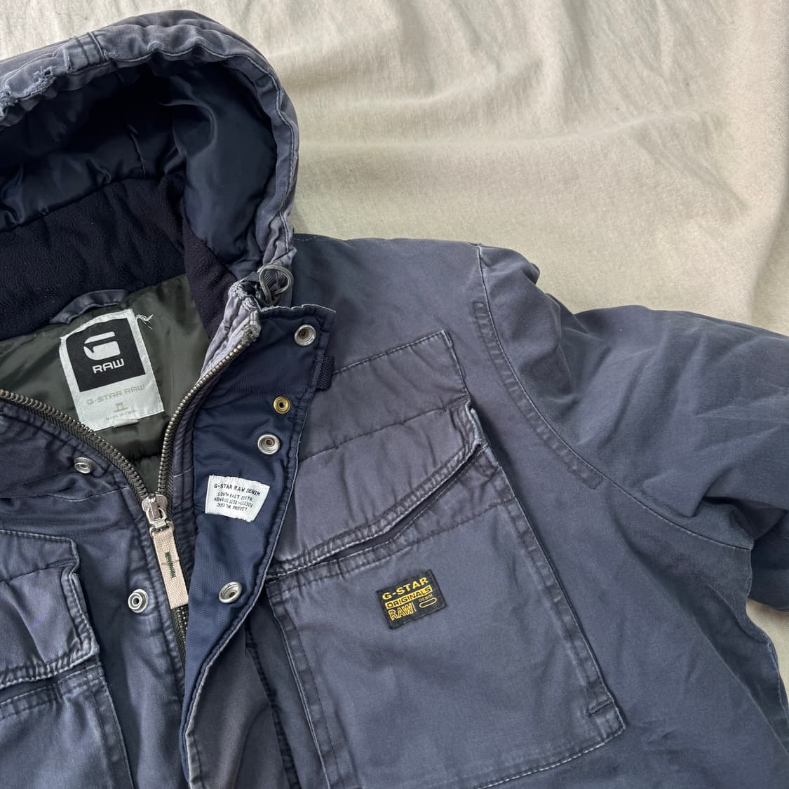 지스타 gstar 빈티지 워크 필드 봄버 XL  상품이미지3