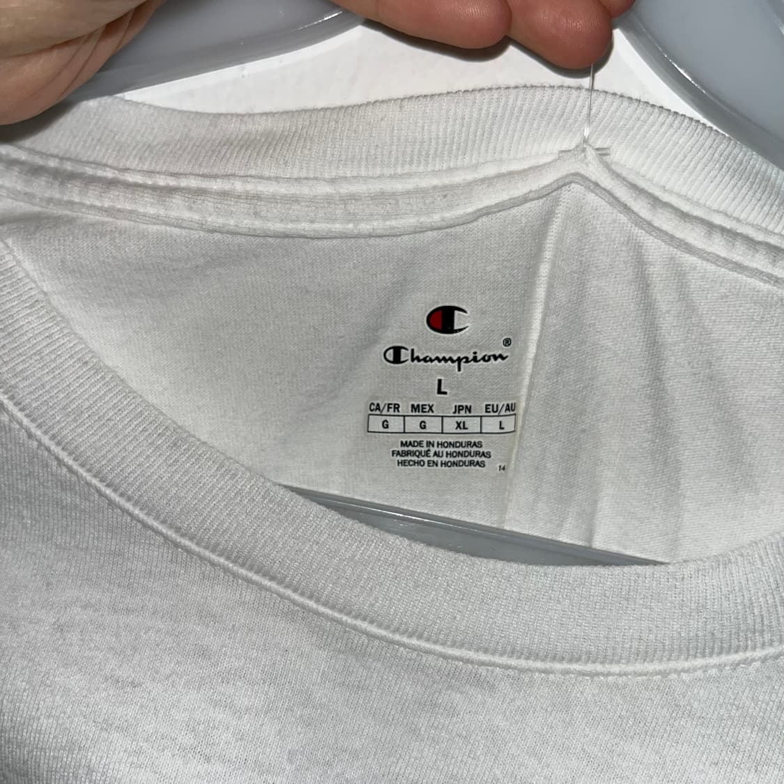 Champion White T-Shirt 상품이미지6