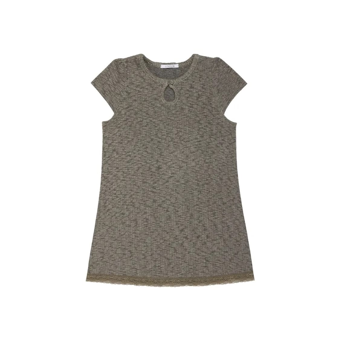 콜로신스 원피스 WEIRD DROP TOP DRESS KHAKI 상품이미지1