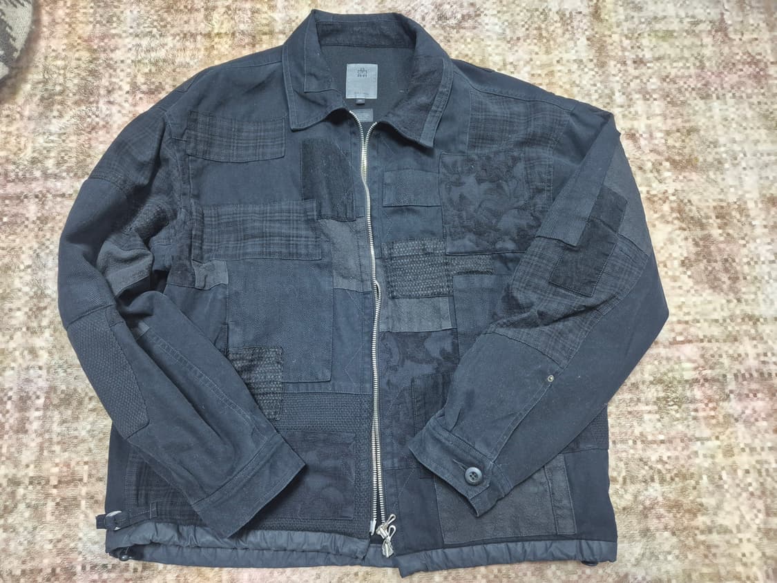 폴리테루 패치워크 스윙탑 2 블랙 상품이미지5