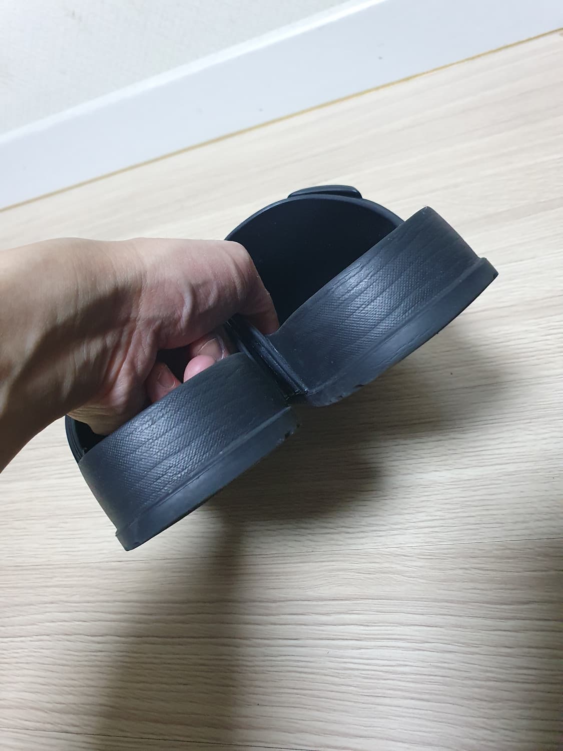 멜리사 버클 뮬 블랙 슬리퍼 240 상품이미지7