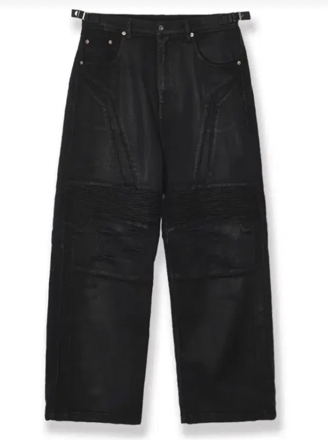 pioneers waxed biker pants L 상품이미지2