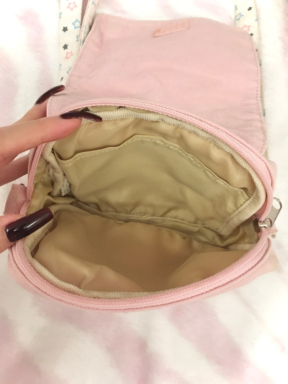 헤이세이 별 우사기 큐빅 크로스백 핀터레스트 조지후쿠 갸루 상품이미지7