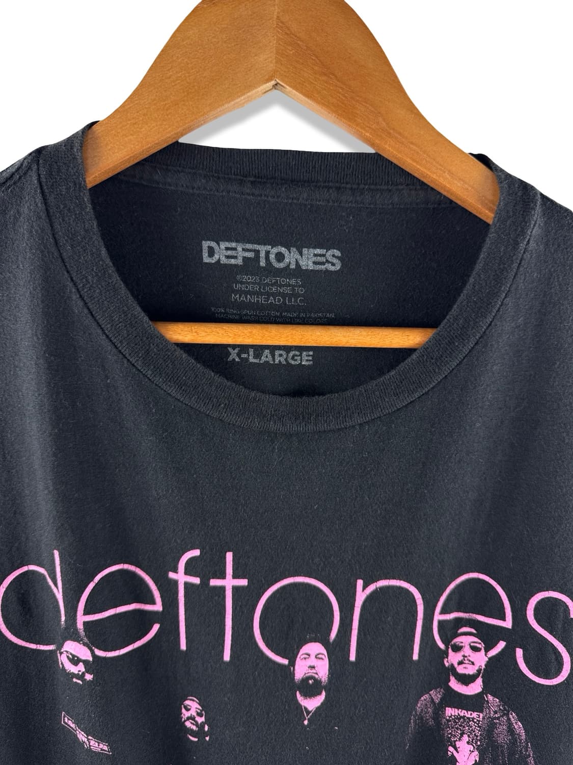 데프톤즈 Deftones 핑크 포토 그래픽 티셔츠4267 상품이미지3