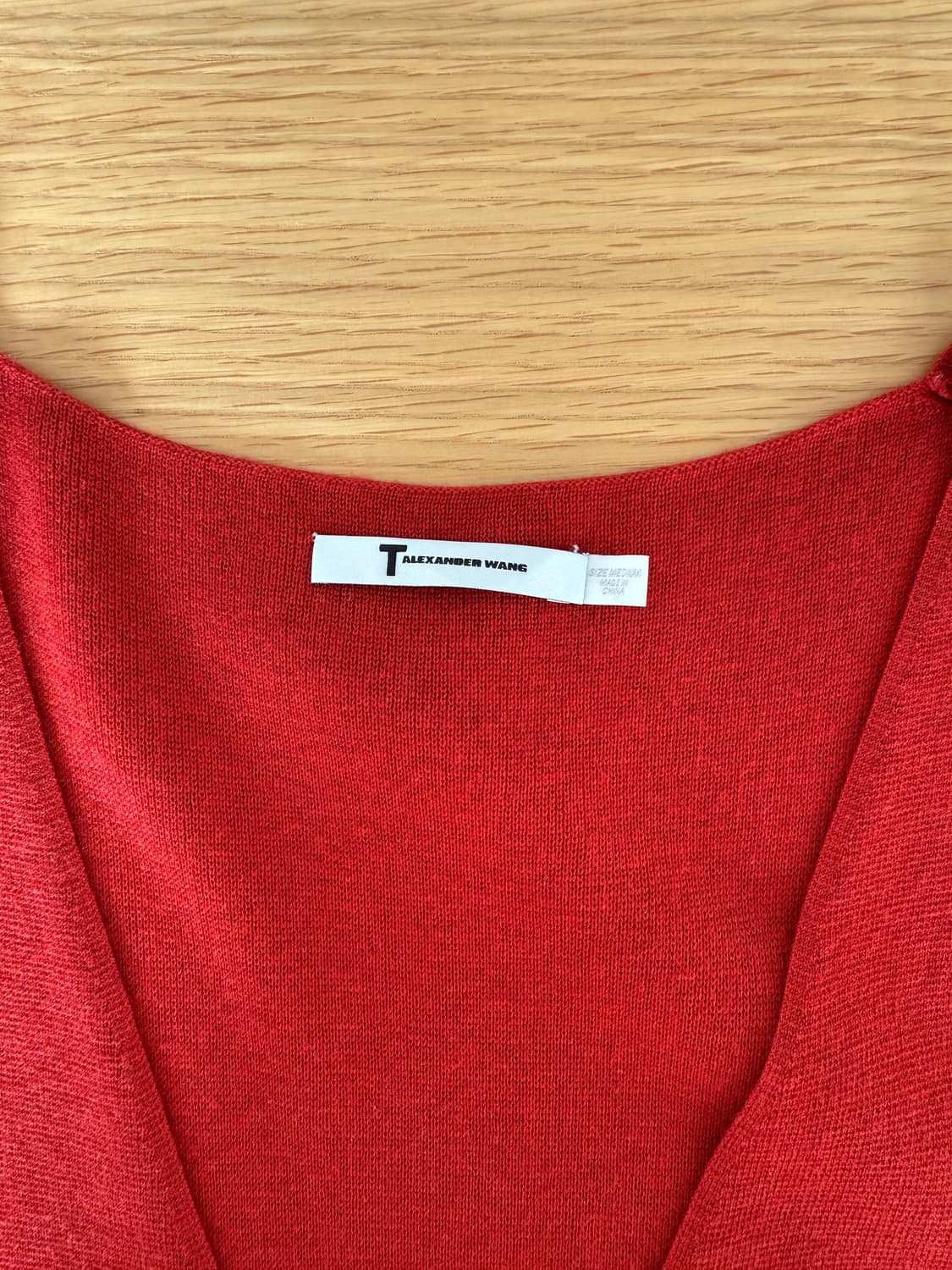 알렉산더 왕(alexander wang) 울&실크 블렌드 슬리브리스 원피 상품이미지5