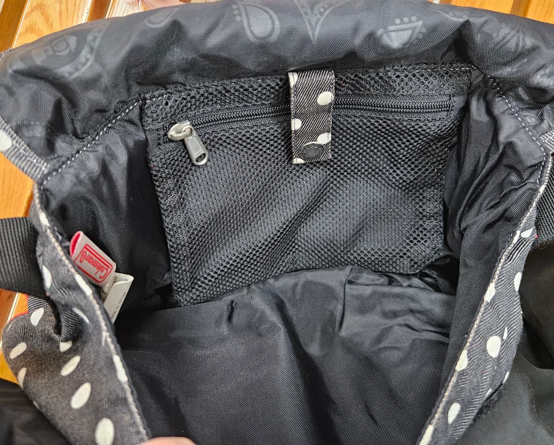 콜맨 도트 땡땡이무늬 매신져백 크로스백/coleman 빈티지 상품이미지7