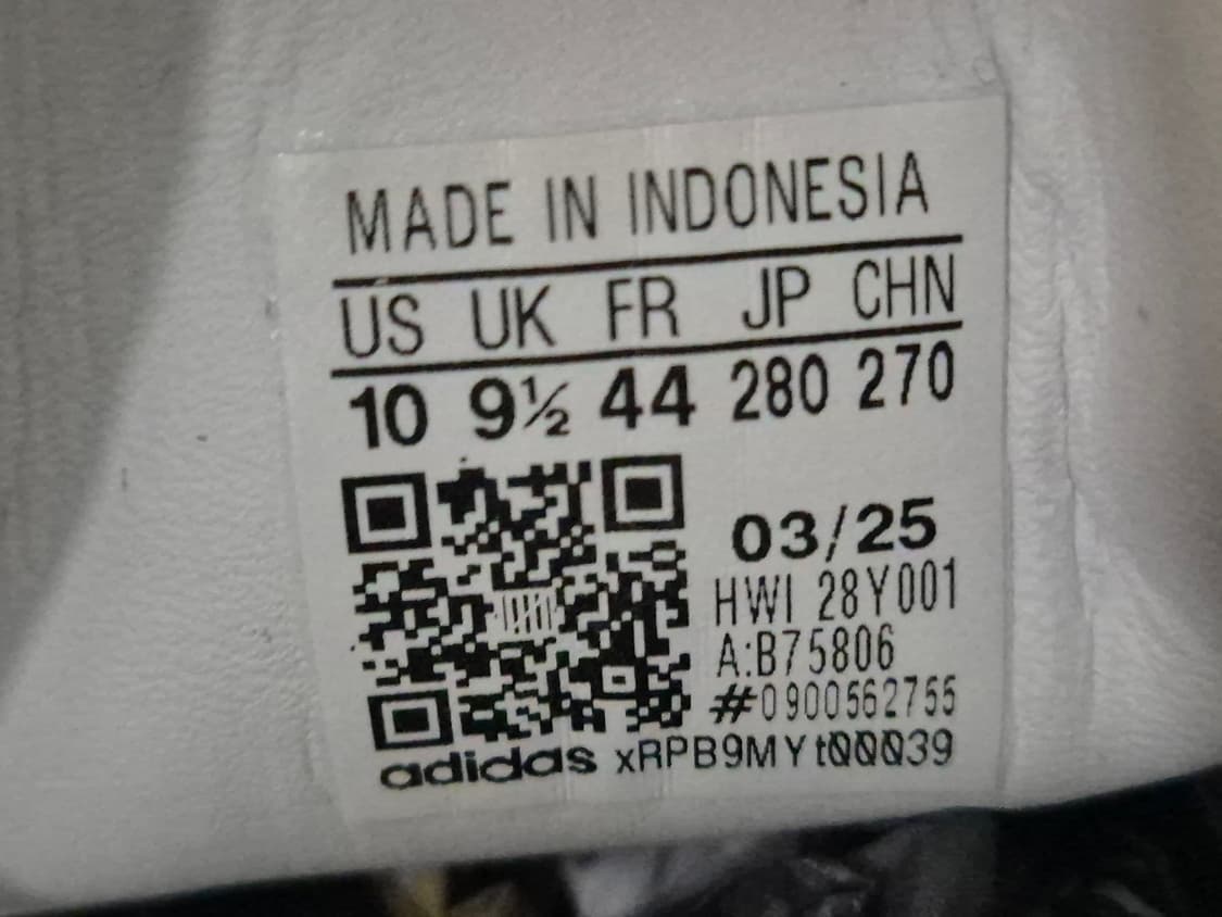 아디다스 삼바 OG 클라우드 운동화(280) 상품이미지7