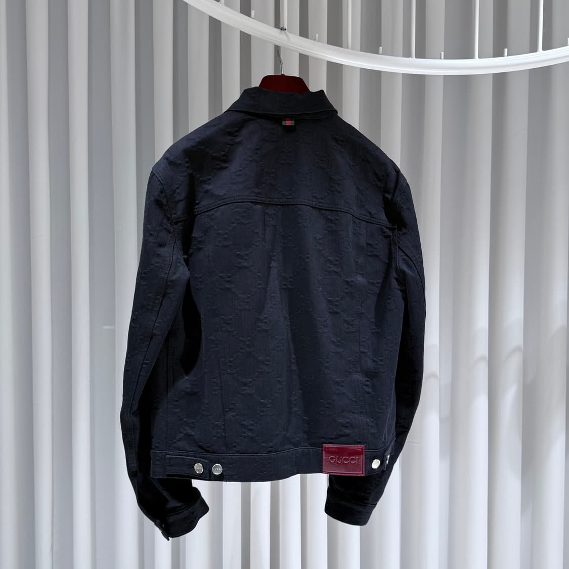 48 / 구찌 GG모노그램 자카드 블랙 신상 자켓 /25FW 상품이미지4