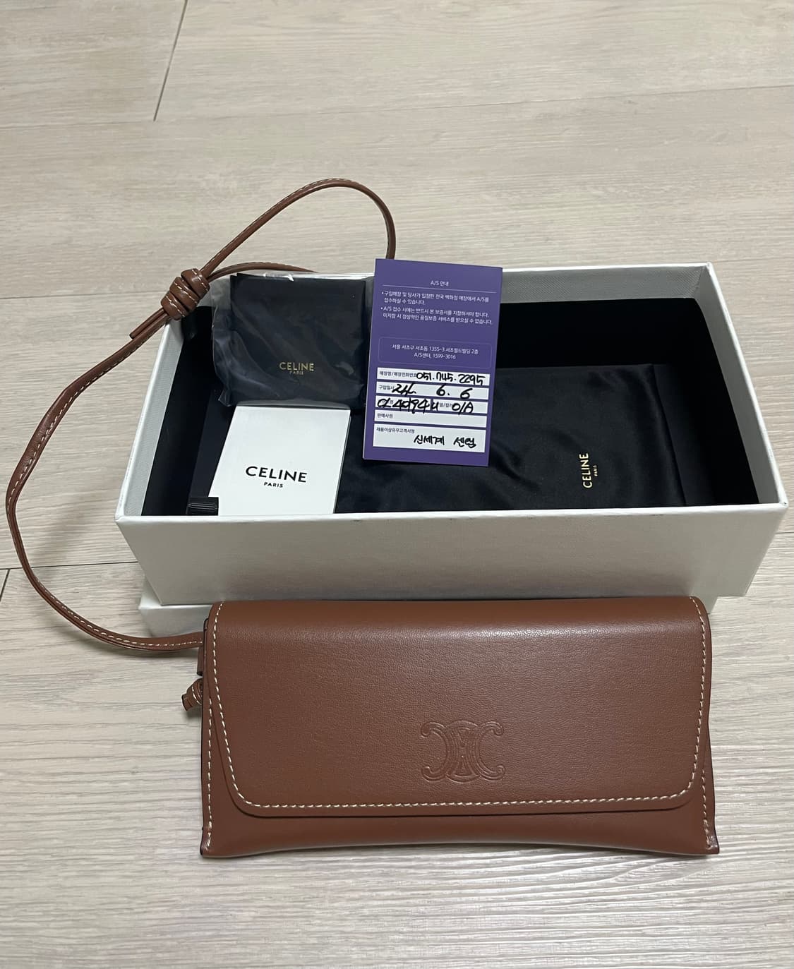 셀린느 아세테이트 트리옹프 01 선글라스 블랙 상품이미지8