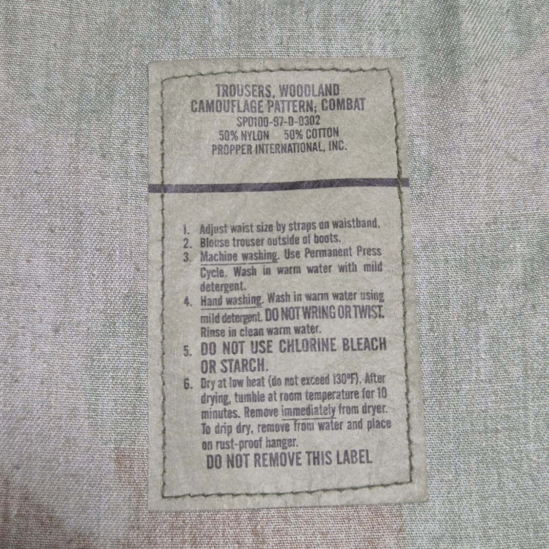 [S]미군 우드랜드 BDU  -474 상품이미지5