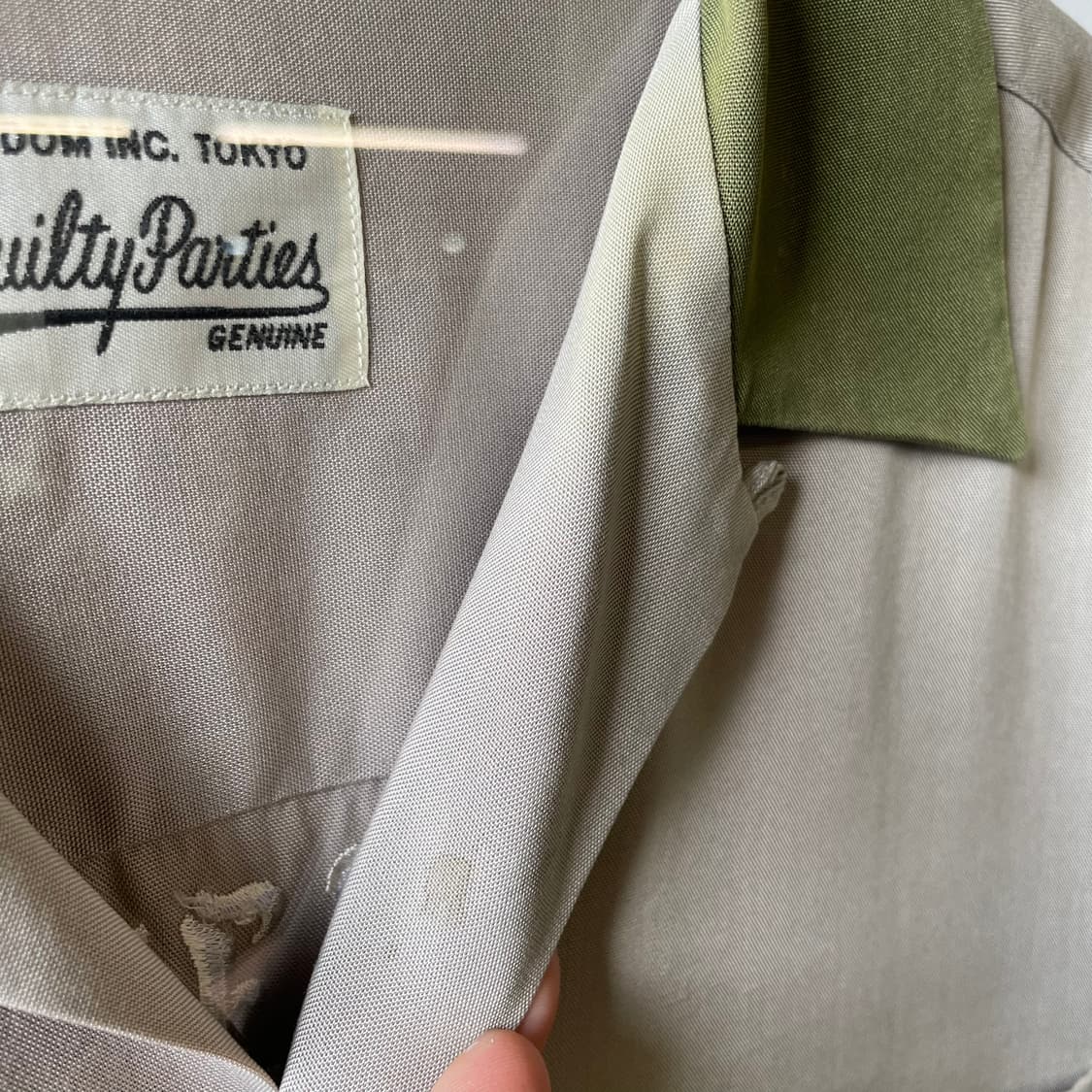 와코마리아 리오셀 오픈카라 마리아 반팔셔츠 상품이미지6