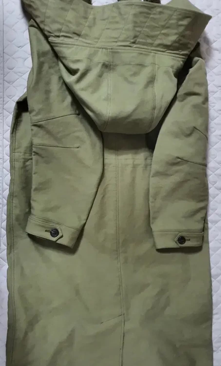 [38] FW23 프라다 후디드 맥시 파카 판매합니다 상품이미지8