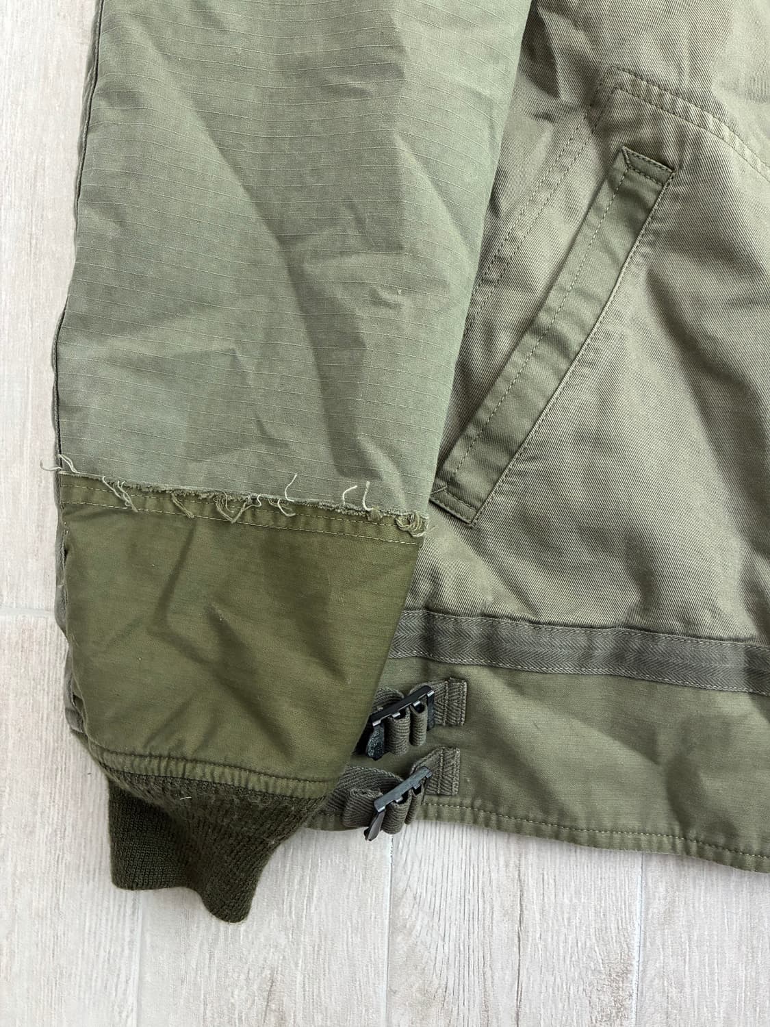 꼼데가르송 옴므 패치워크 밀리터리 자켓 상품이미지4