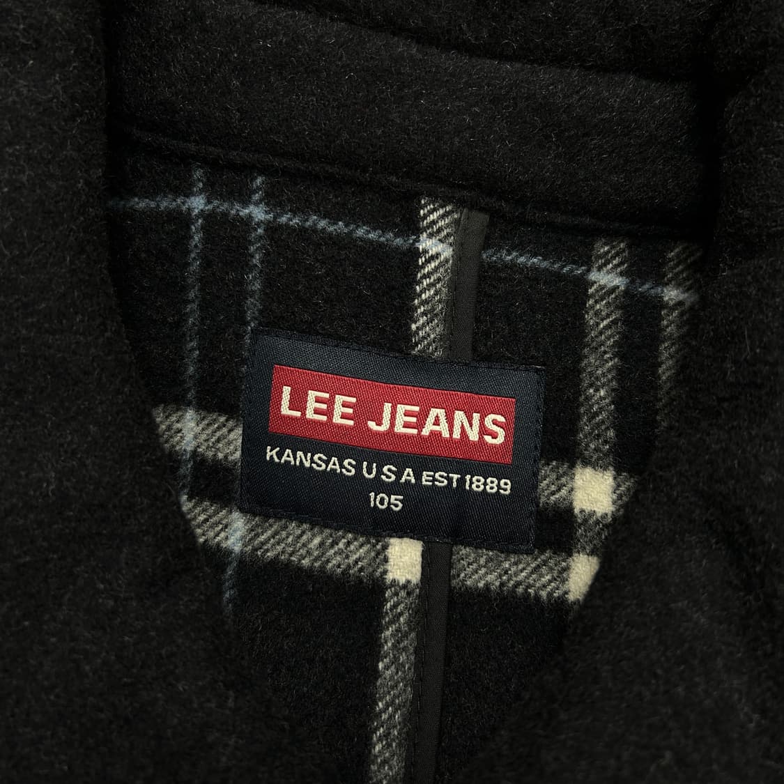 Lee 차콜 울 떡볶이코트(105) 상품이미지2