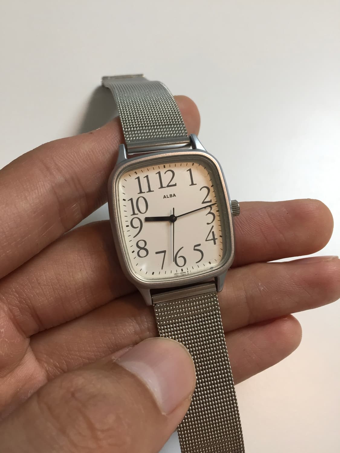 90s seiko alba square arabic index ver.2 상품이미지5