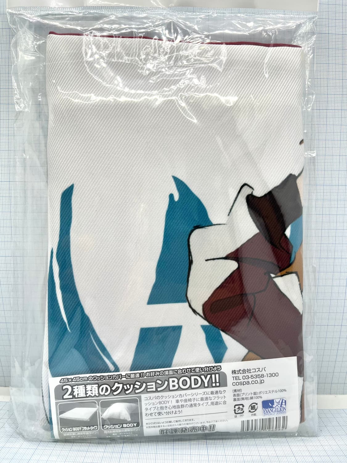 에반게리온 아스카 쿠션 커버 상품이미지2