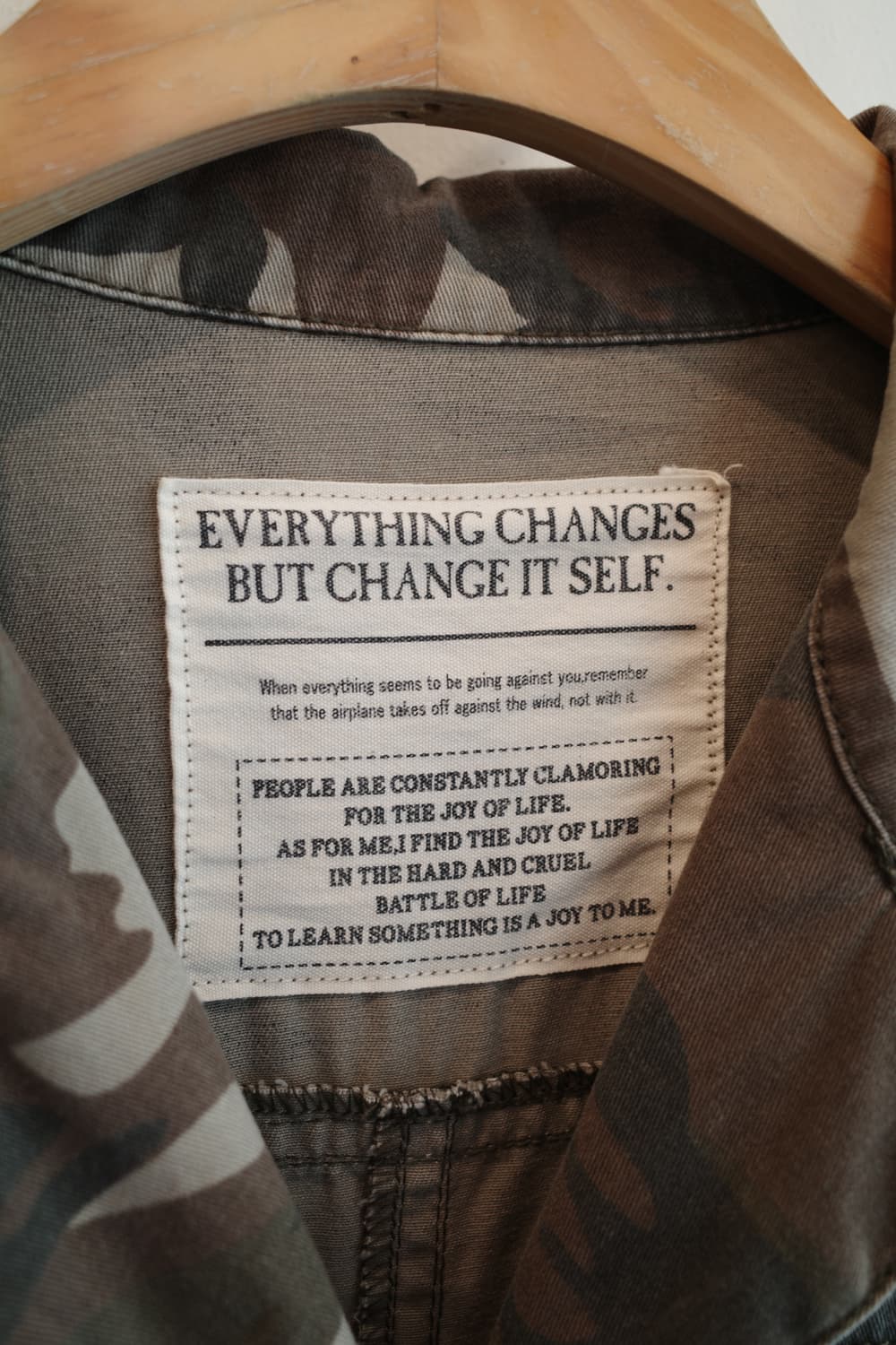 Japan brand 카모플라쥬 패턴 코트  상품이미지3