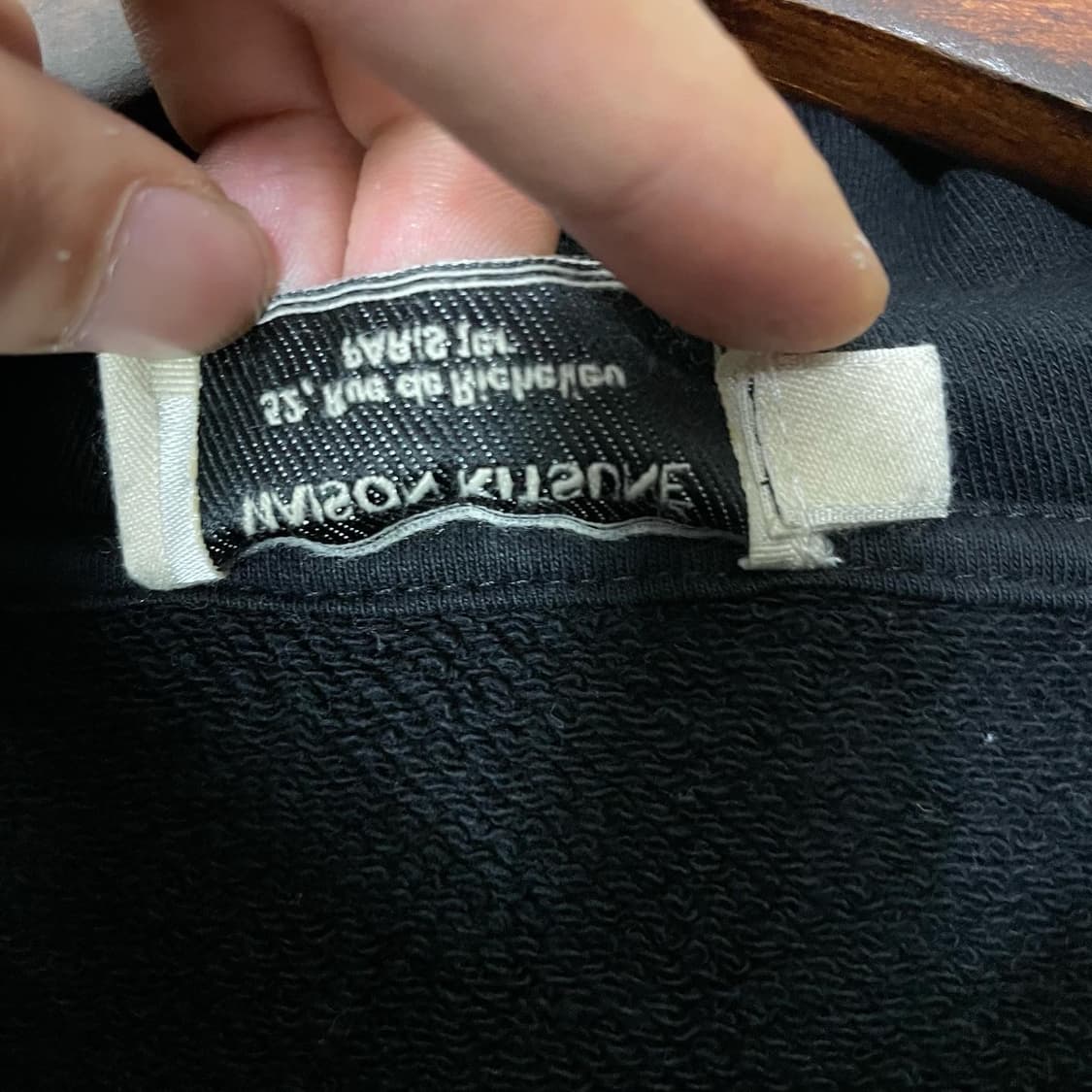 메종키츠네 트리플컬러 폭스 후드티 상품이미지6