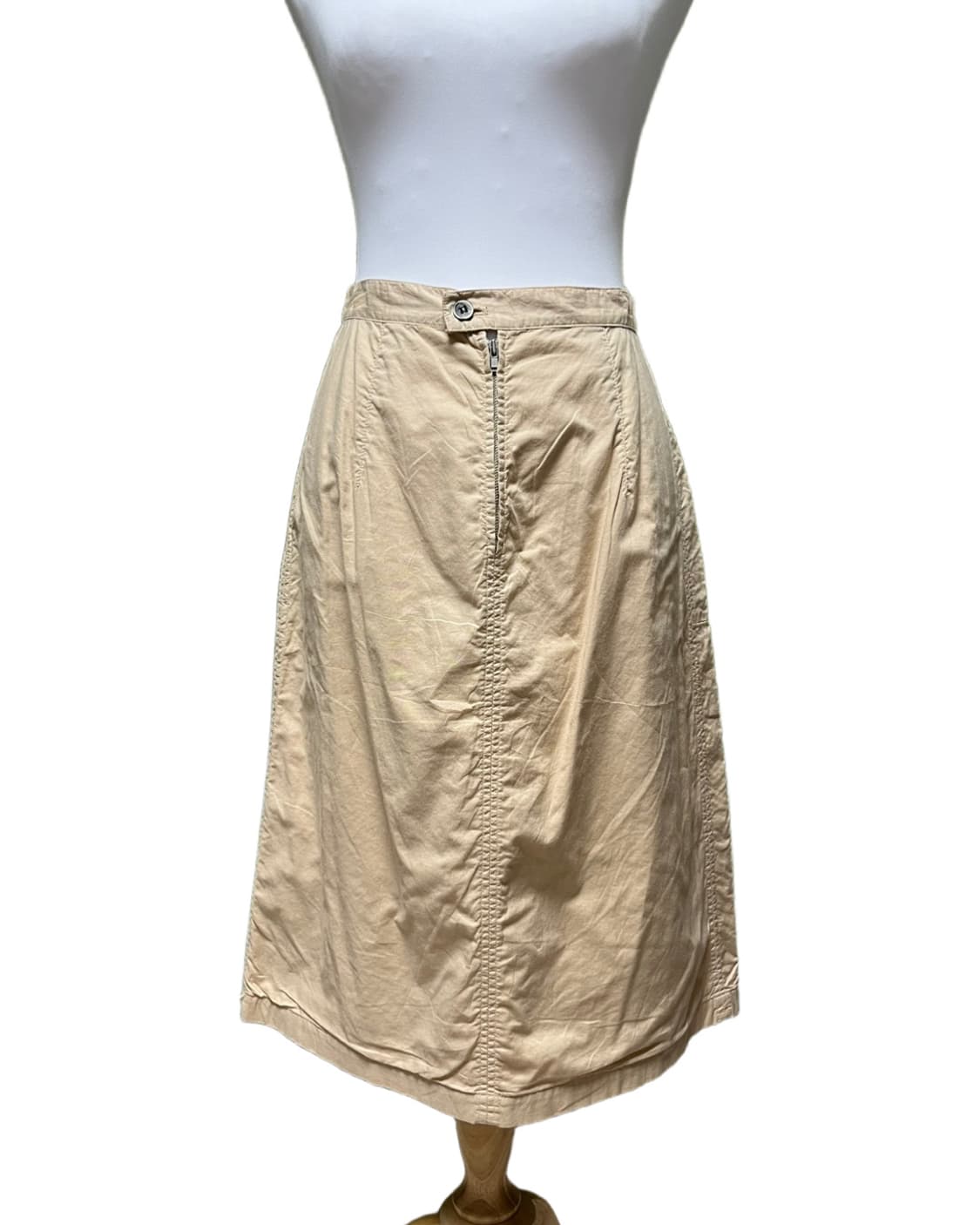 Back pocket Beige skirt 상품이미지6