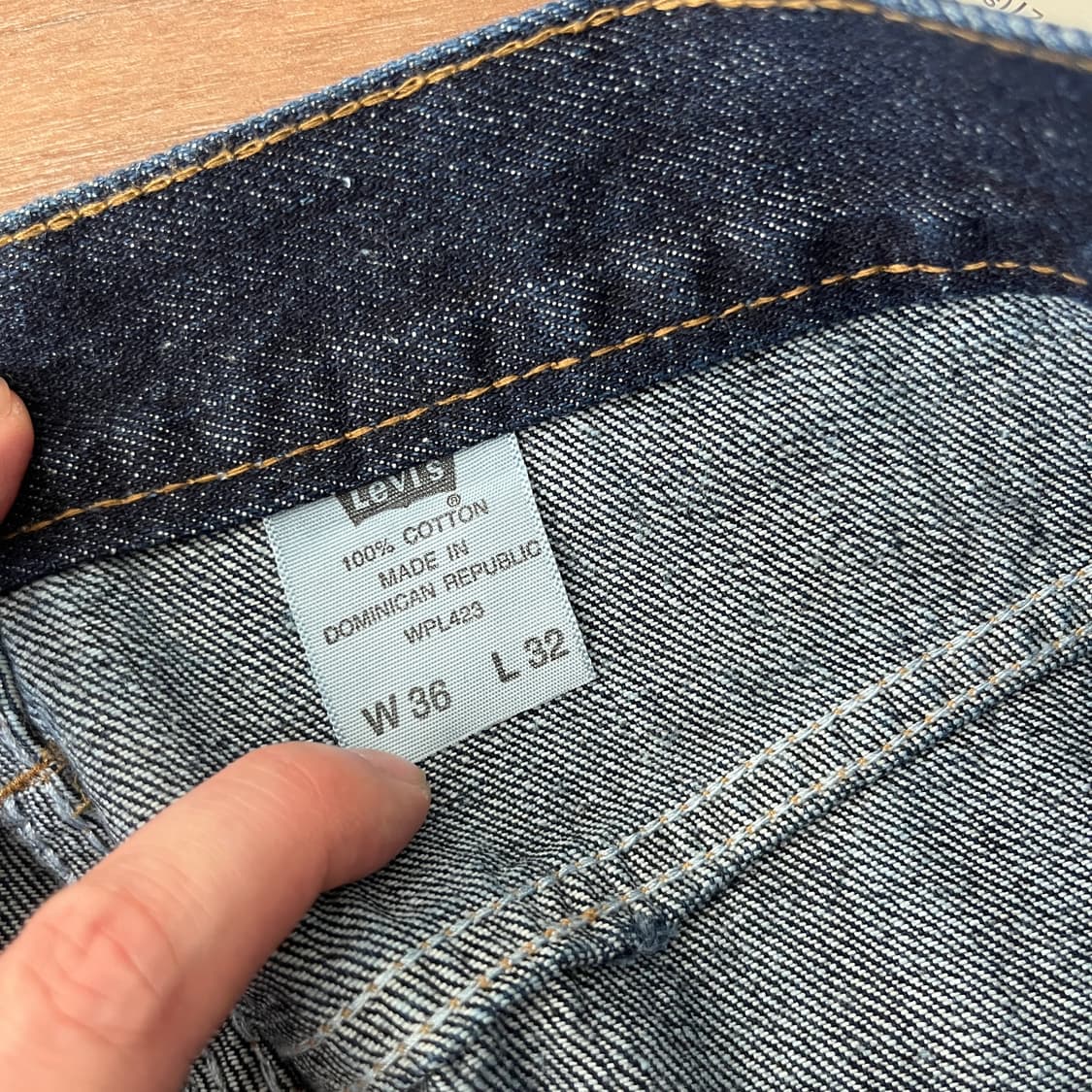 00s 리바이스501 데드스탁 [36x32] 상품이미지7