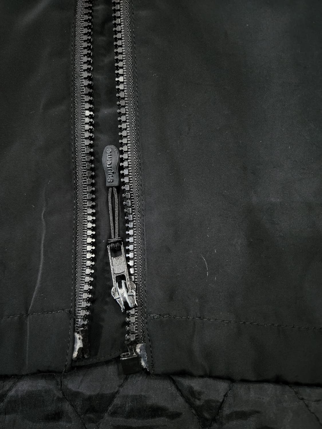 슈프림 & 포텐셜 테이프드 심 누빔 후드 자켓 L 상품이미지5