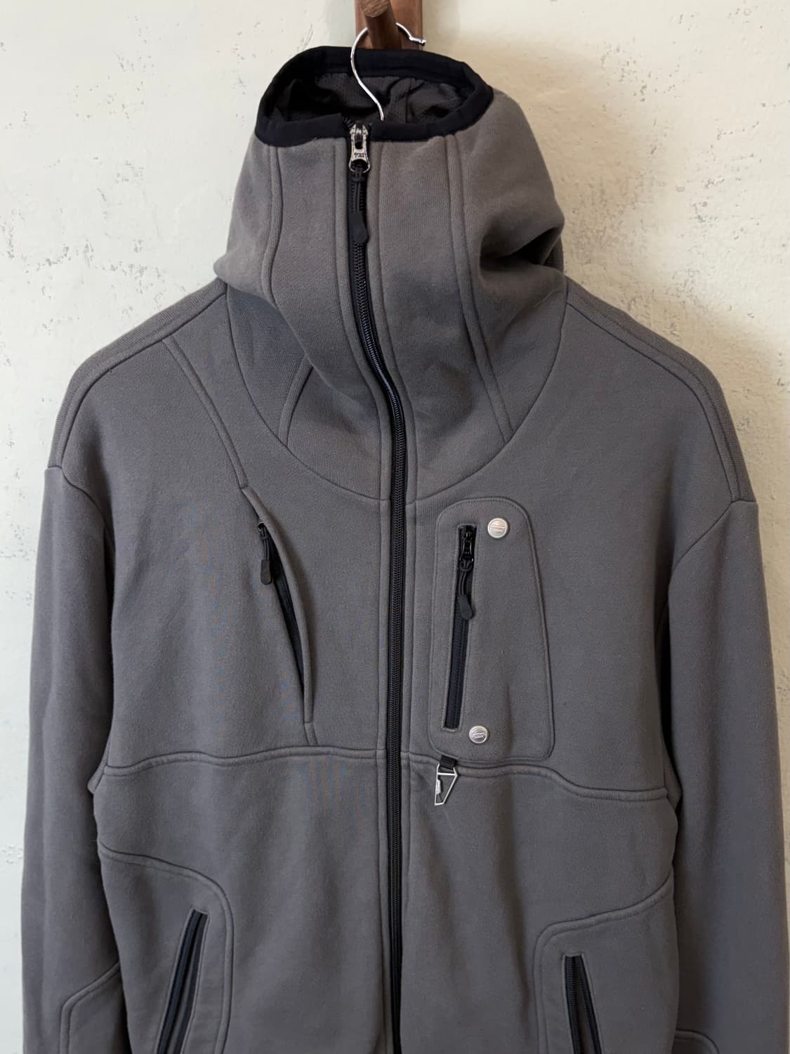 언더마이카 마샬 체스트 포켓 바라클라바 후드집업 상품이미지5