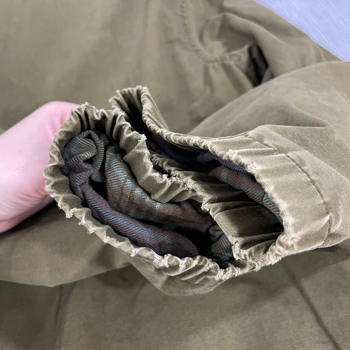 폴로 랄프로렌 카키 블루종 자켓 S 상품이미지6
