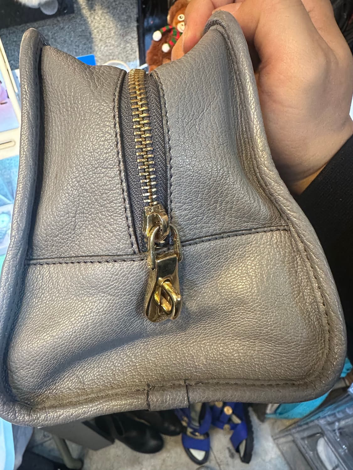 로에베 아마조나 그레이 가방 상품이미지8