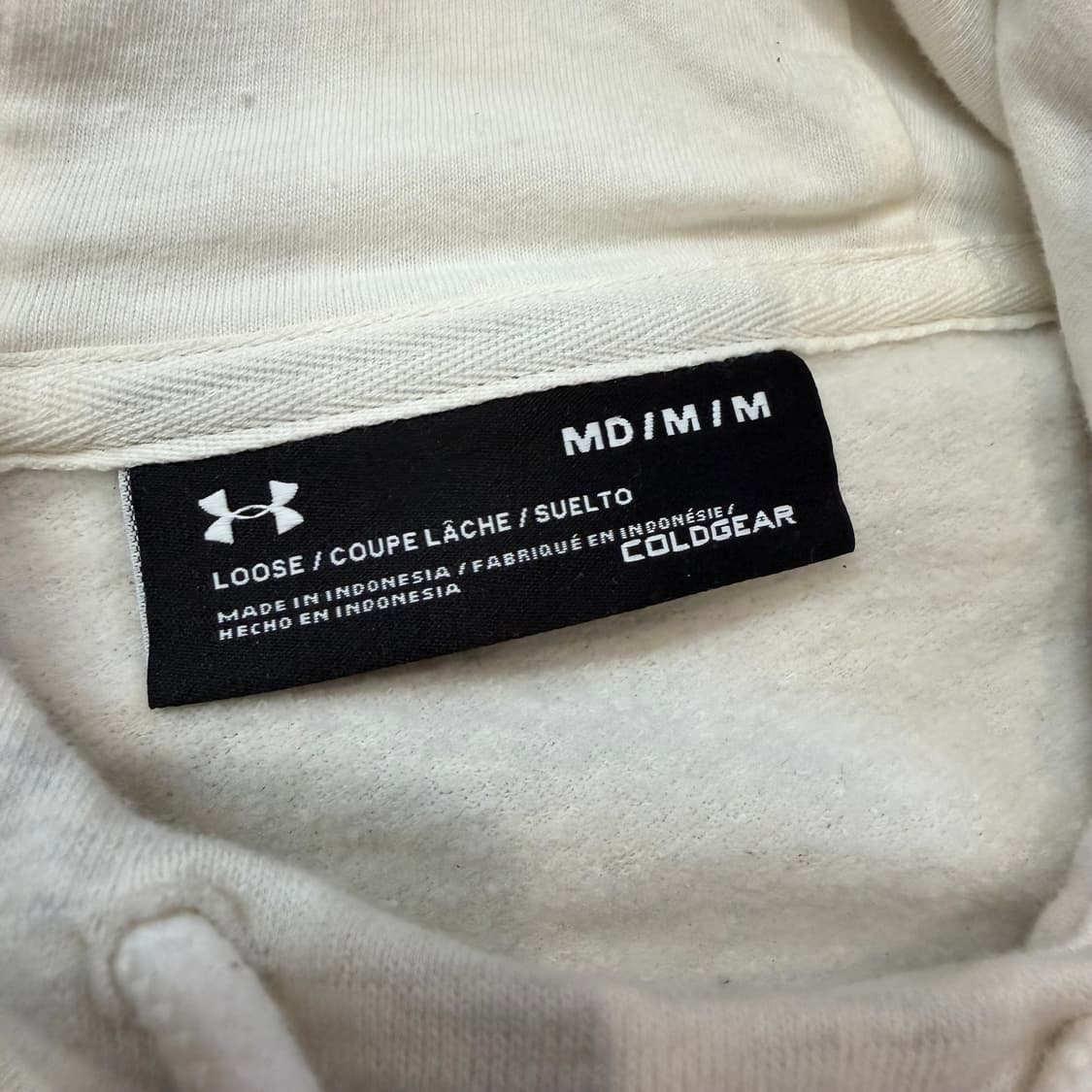 언더아머 아이콘 헤비웨이트 테리 오버사이즈 후디 상품이미지2