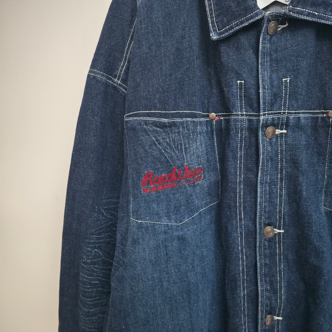 [XXL] 로카 웨어 ROCAEEAR 데님 초어 자켓 상품이미지5
