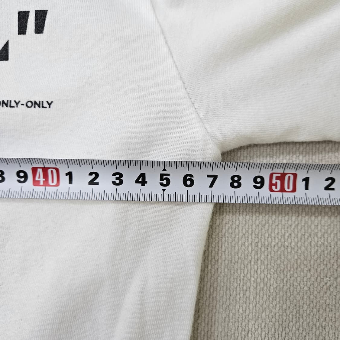 L 빈티지 로고 화이트 반팔티 0313Y 상품이미지5