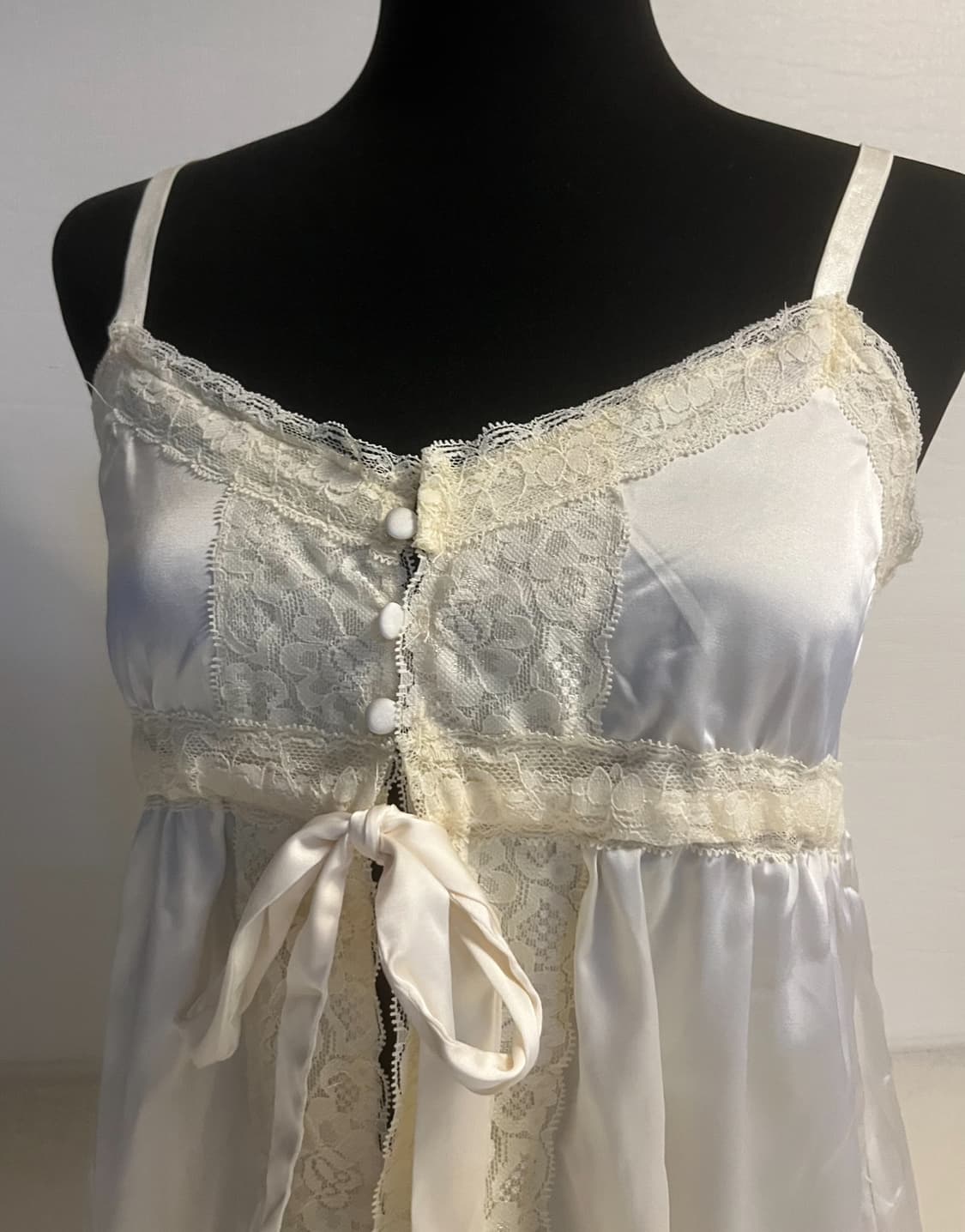 공주님 리본 레이스 나시 레이스 뷔스티에 상품이미지4