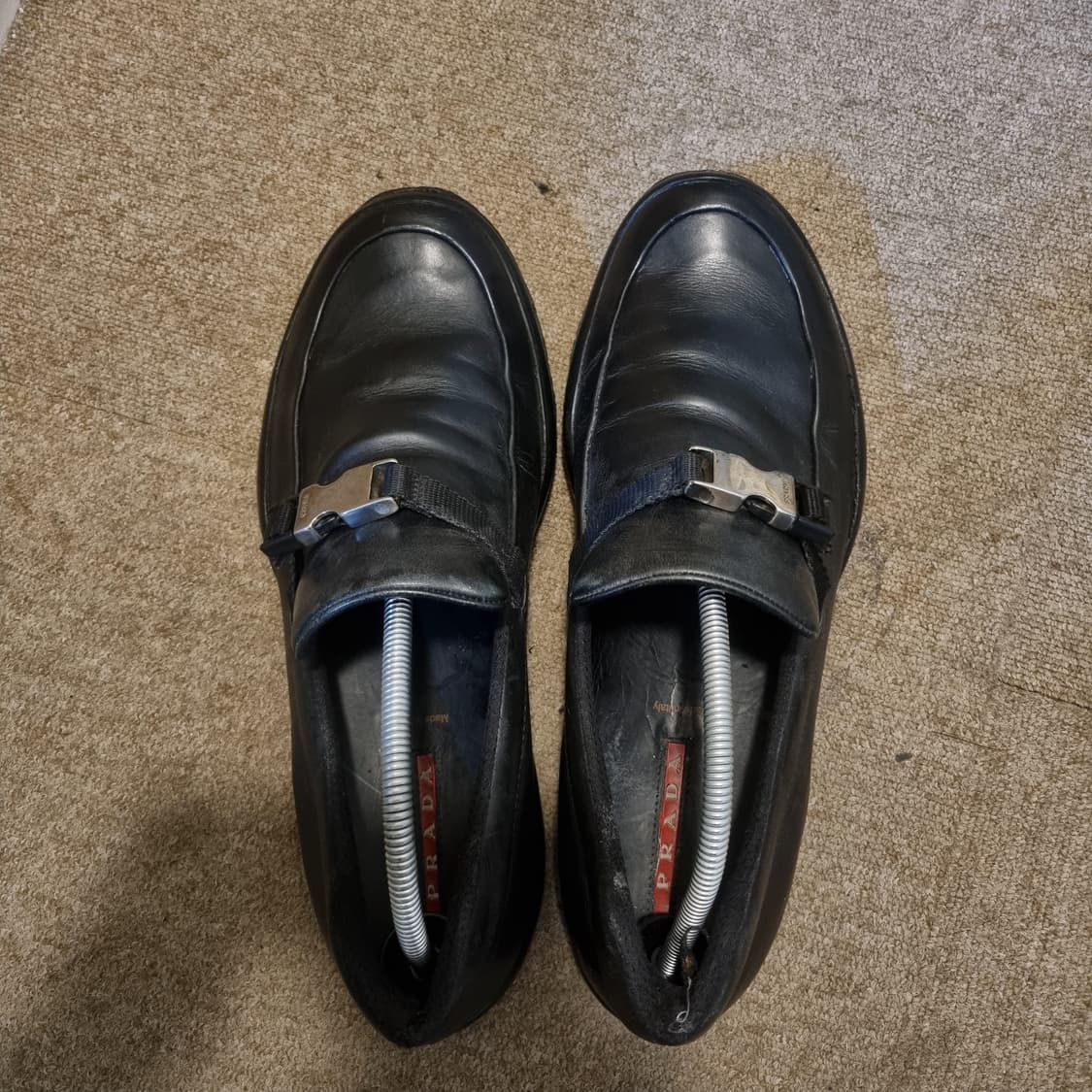 프라다 스포츠 벨트 로퍼 uk 10.5  상품이미지8