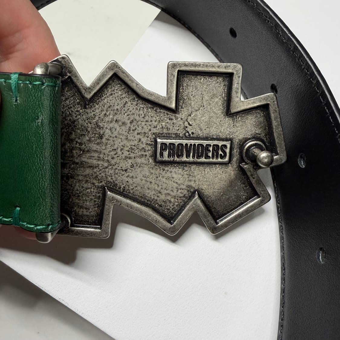 프로바이더스 Providers 기어 버클 벨트 그린 120cm 상품이미지8