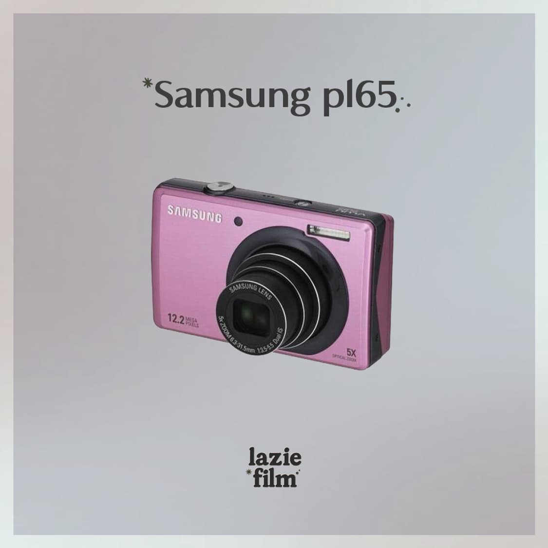 뷰티샷‧₊˚ Samsung VLUU PL65 삼성 블루 디카 상품이미지1