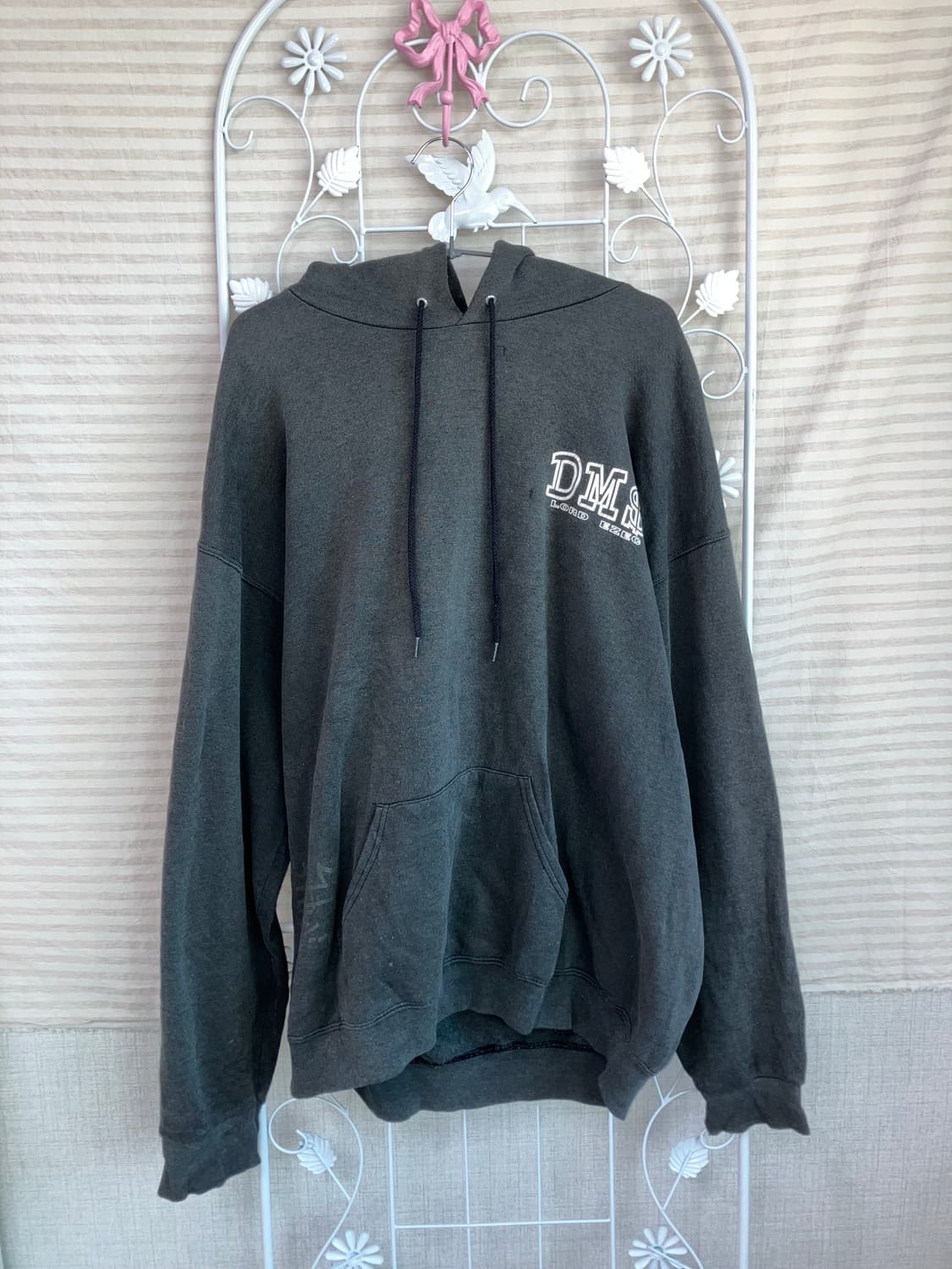 빈티지 차콜 DMS 후드티 y2k 스트릿 갸루 펑키 일본빈티지531  상품이미지1