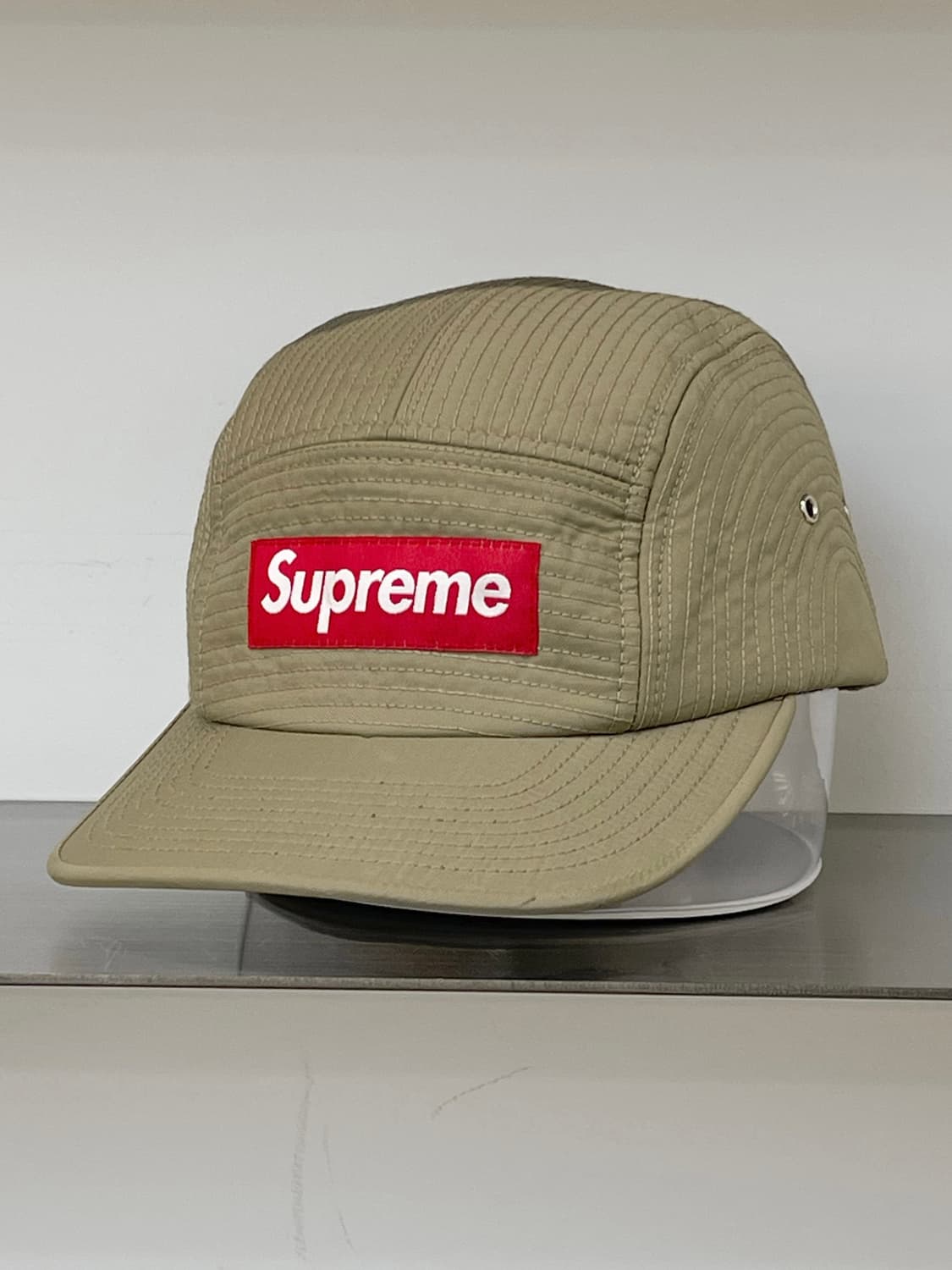 슈프림 15aw컨투어 스티치 캠프캡 상품이미지1