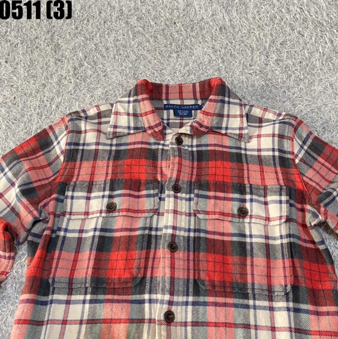 랄프로렌 체크 셔츠 상품이미지2
