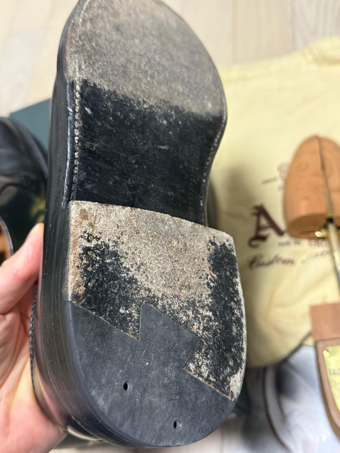 알든 9901 블랙 더비 슈즈 상품이미지7